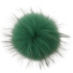 Fur Pom Manufacturer - Real Fur Pompom with Buckle