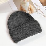 Winter Hat Manufacturer - Rabbit Fur Knitted Beanie Warm