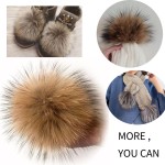 Fur Pompom Factory - Real Fur Ball with Buckle