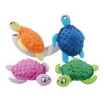 Dog Toy Factory - Cute Stuffed Turtle Crinkle Squeaky