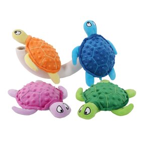 Dog Toy Factory - Cute Stuffed Turtle Crinkle Squeaky