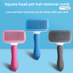 Pet Brush Manufacturer - Square Hair Remover Grooming