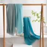 Faux Cashmere Scarf Manufacturer - Women's Gradient Warm Soft