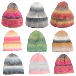 Knit Beanie Factory - Colorful Gradient Tie-Dye Design