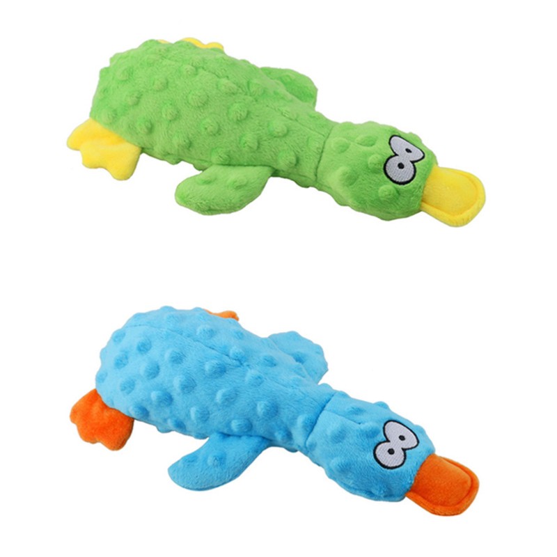 Dog Toy Factory - Interactive Duck Shaped Squeak