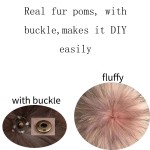 Fur Ball Factory - Big Raccoon Pom for Shoes Boots
