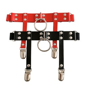 Leg Ring Manufacturer - Adjustable Leather Punk Collar