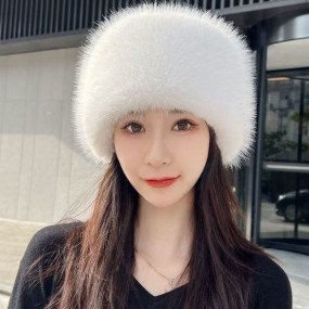 Winter Hat Manufacturer - Women's Faux Fur Plush Beanie