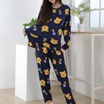 Pajama Set Manufacturer - Women's 2 Piece Long Sleeve