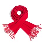 Wool Scarf Factory - Pure Color Winter Wool Pashmina