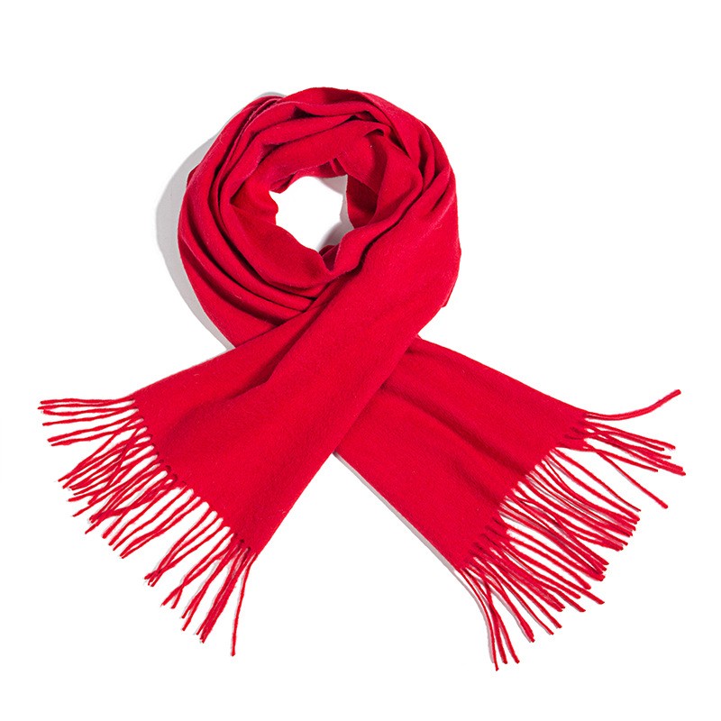 Wool Scarf Factory - Pure Color Winter Wool Pashmina