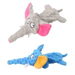 Dog Toy Manufacturer - Squeaky Elephant Custom Fabric