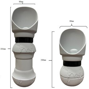 Pet Water Bottle Factory - Foldable 550ml Travel Mug