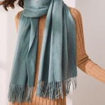 Wool Scarf Factory - Pure Color Winter Wool Pashmina