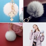 Faux Fur Pom Factory - 10cm Fluffy Pom Ball for DIY
