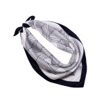 Silk Scarf Factory - Men's Small Square Satin Kerchief