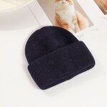 Winter Hat Manufacturer - Rabbit Fur Knitted Beanie Warm
