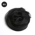 Silk Shawl Factory - Big Women's Pure Color Beach