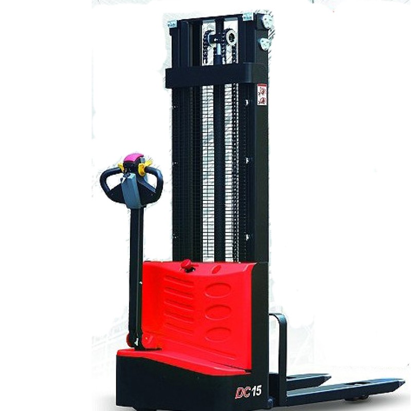 Electric Pallet Stacker - 1500kg 3.5m Lift Factory