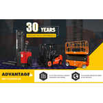 Self Propelled Scissor Lift - 500-800kg CE Factory