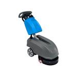 Walk-Behind Battery Scrubber - 24V Rubber Factory