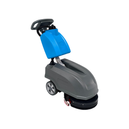 Walk-Behind Battery Scrubber - 24V Rubber Factory