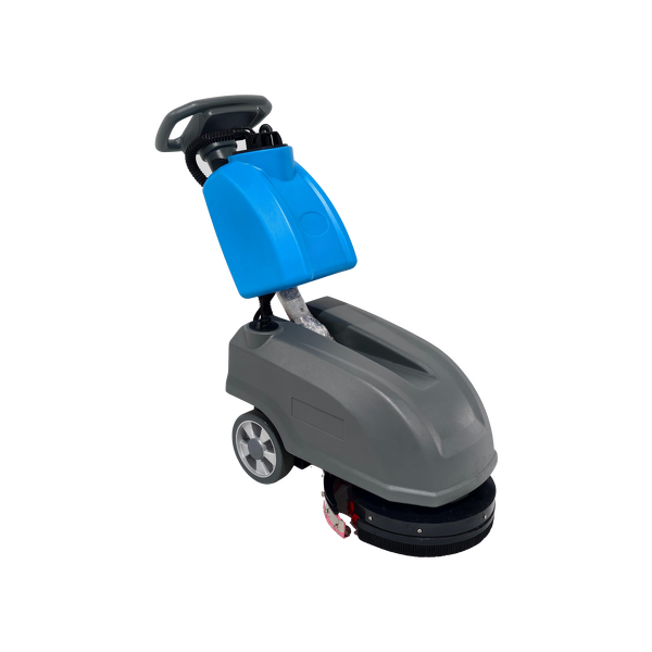 Walk-Behind Battery Scrubber - 24V Rubber Factory