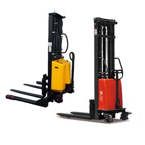Semi Electric Stacker - 1.0-1.5ton Straddle Factory