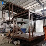 Car Wash Lift Factory - Stationary Scissor Double Deck