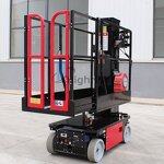 Telescopic Mast Lift Manufacturer - Manual Power Mini Vertical
