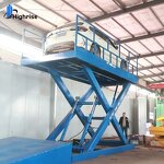 Car Wash Lift Factory - Stationary Scissor Double Deck