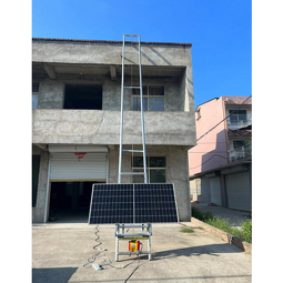 Roof Lifting Machine Factory - 200kg Steel Solar Panel Hoist