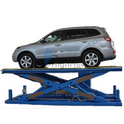 Scissor Car Lift Factory - 4ton 1.2-1.8m Safety Lock