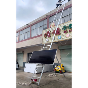 Lifting Equipment Factory - Solar Panel Ladder Lift