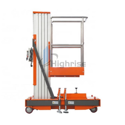 Aerial Work Platform Factory - 12m Single Mast Aluminum CE