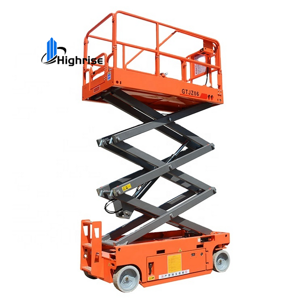 Scissor Lift Factory - 12m Self Propelled Hydraulic Cheap