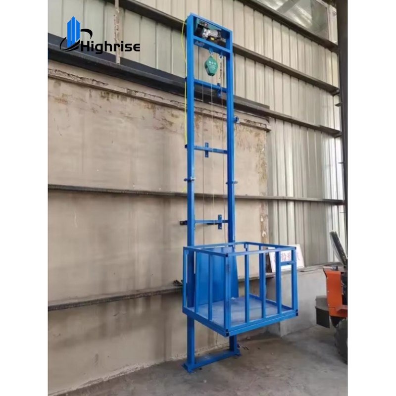 Cargo Lift Manufacturer - 15m Electric Mini for Heavy Lifting