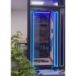 Home Elevator Supplier - Hydraulic Outdoor 4 Floor Glass Cabin