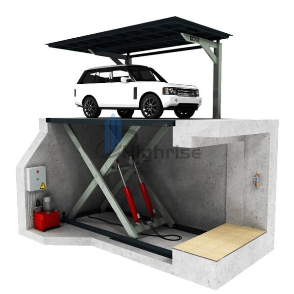 Car Parking Lift Manufacturer - 3 Ton Electric Garage Basement