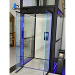 Home Elevator Supplier - Hydraulic Outdoor 4 Floor Glass Cabin