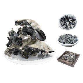 OEM ODM免费样品定制LOGO包装整条切片白底黑木耳