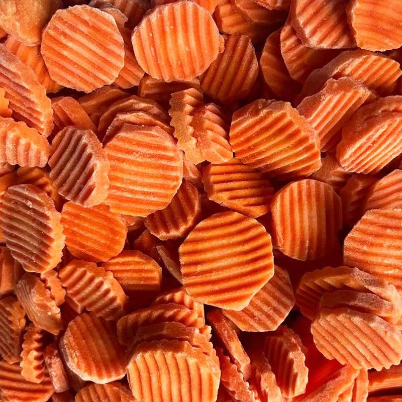 All Vegetable Choose Custom Shape Whole Slice Strip Dice China Supplier Wholesaler Fresh IQF Frozen Carrot