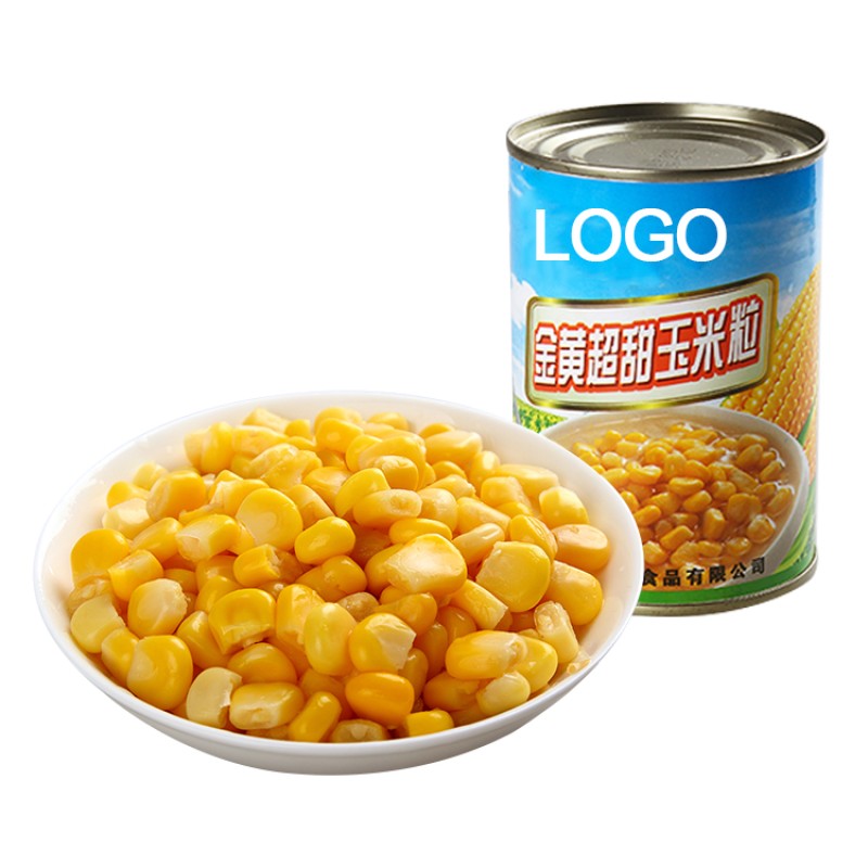 OEM ODM Free Sample Custom Package Factory Price Canned Vegetables Canned Sweet Kernels Corn