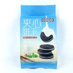 OEM ODM Free Sample Custom Package Snack Sesame Milk Salt Chive Scallion Variety Flavor Cookie Biscuit