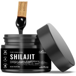 BIOCCHN Himalayan Shilajit Resin Pure With Fulvic Acid 85+ Trace Minerals Shilajit Resin Private Label
