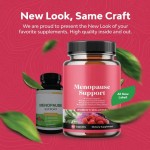 Biocaro OEM Mood Support Capsules Menopause Relief & Hormone Balance Gummies Complete Herbal Menopause Supplement for Women