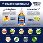 Biocaro Custom Private Label Fat-burner Supplements Slim Weightloss Oral Liquid Keto Diet Drops