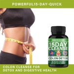 BIOCRICH Gut Health and Gut Supplement Digestive Comfort 15 Day Cleanse Detox Gut and Colon Support Advanced Capsule