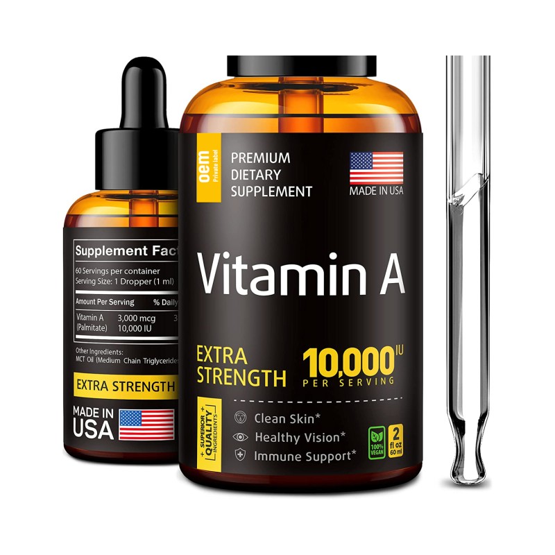 New Arrival Zinc Vitamin a Drops Liquid Supplement