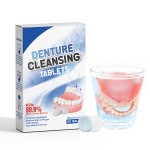 New Arrival Biocaro OEM Effervescent Tablets Manufacturer Good Price Denture Cleansing Tablets for Deep Teeth Whitening